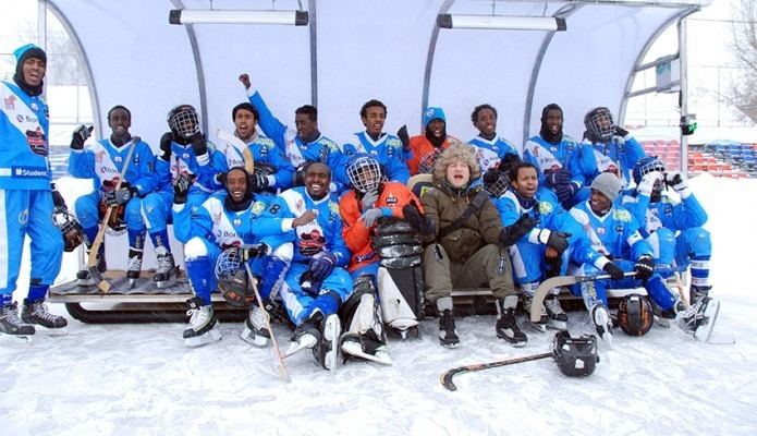Somalia national bandy team SOMALI REFUGEES TAKE TO THE ICE