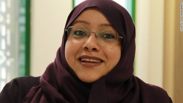 Somayya Jabarti A first for conservative Saudi Arabia a female newspaper