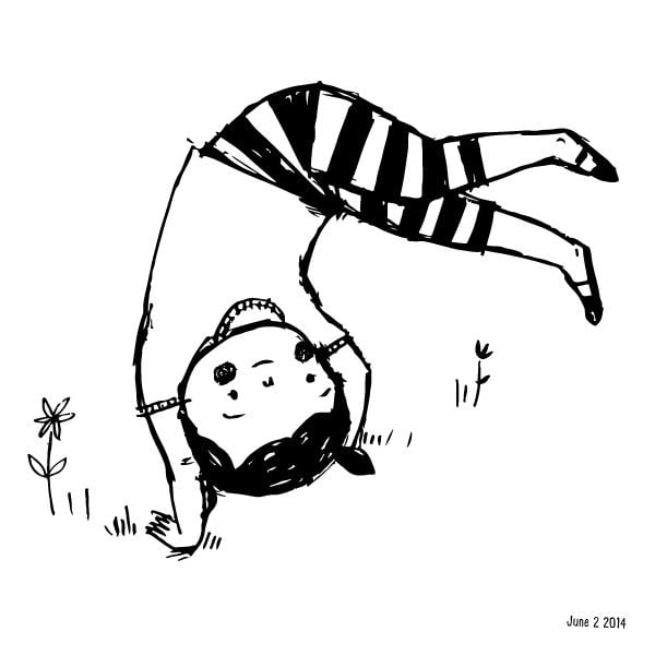 Somersault somersault denise holmes illustration