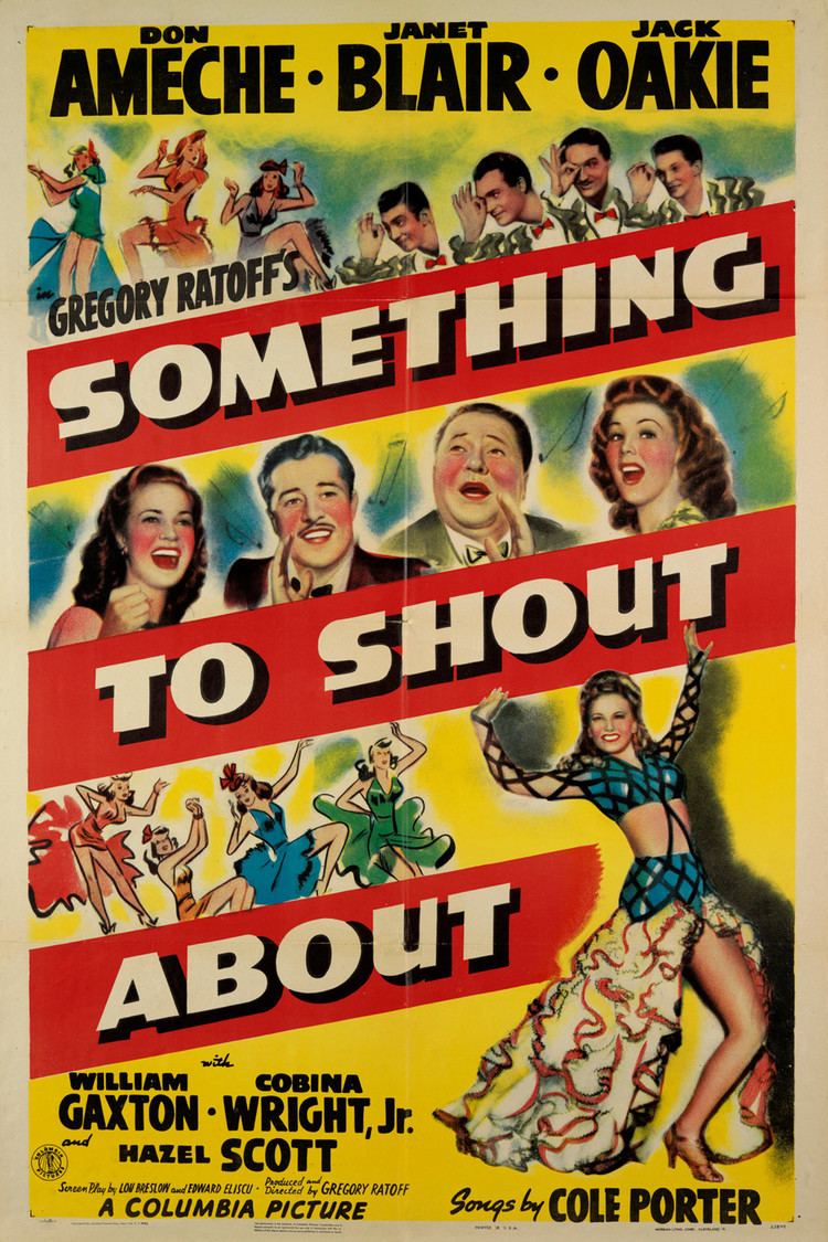Something to Shout About (film) wwwgstaticcomtvthumbmovieposters50345p50345