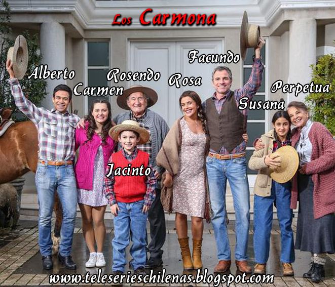 Somos los Carmona teleseries chilenas quotSOMOS LOS CARMONAquot QUIN ES QUIN