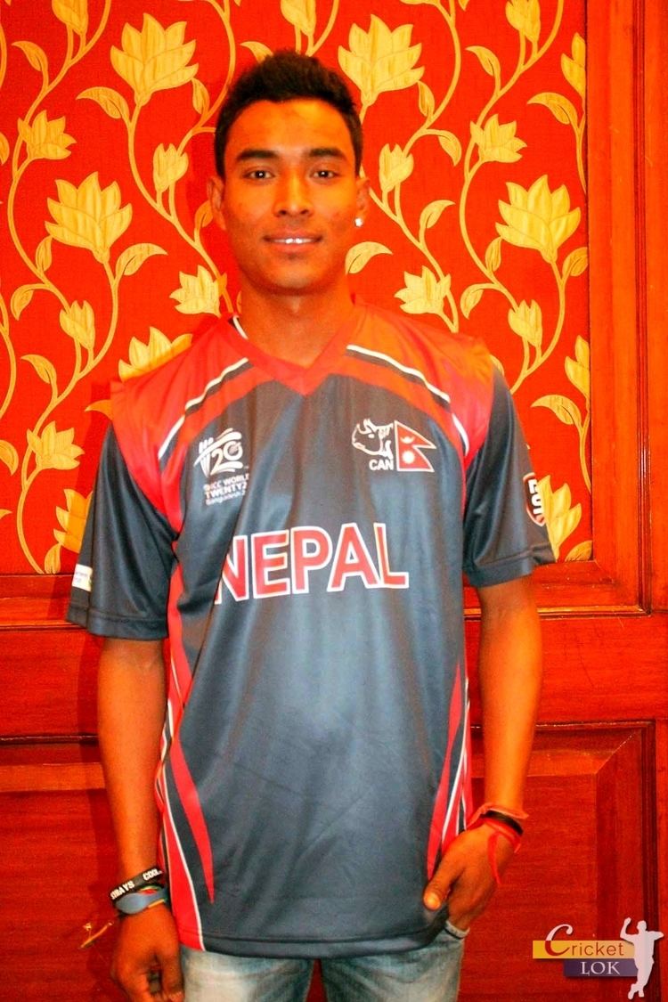 Sompal Kami First look Nepal39s brand new kit nepali cricket
