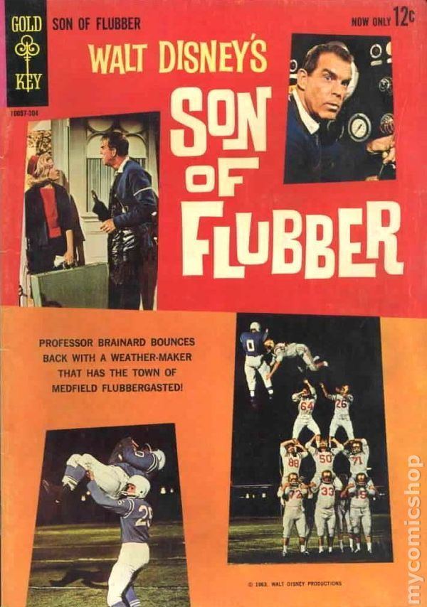 Son of Flubber Son of Flubber 1963 Movie Comics comic books