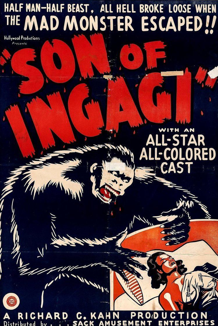 Son of Ingagi sloth unleashed Son of Ingagi Sack Amusement Enterprises