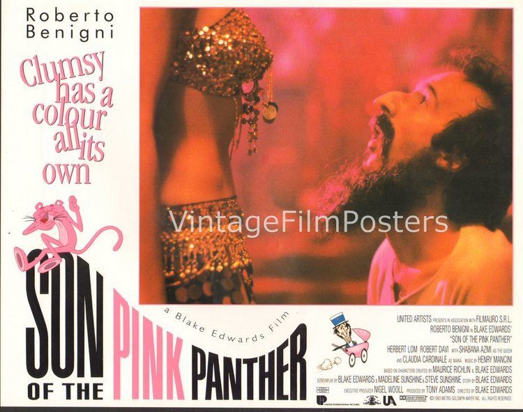 Son of the Pink Panther SON OF THE PINK PANTHER 5 orig 1993 British Lobby Cards BENIGNI