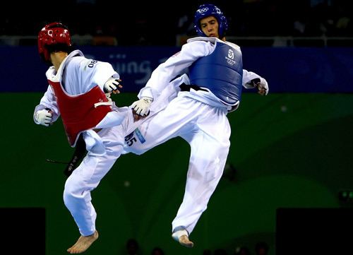 Son Tae-jin ROK39s Son wins Olympic Taekwondo Men39s 68kg gold china