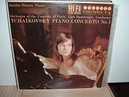 Sondra Bianca Tchaikovsky Carl Bamberger piano Sondra Bianca Orchestra of the