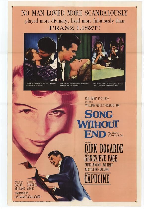 Song Without End Song Without End Movie Posters From Movie Poster Shop