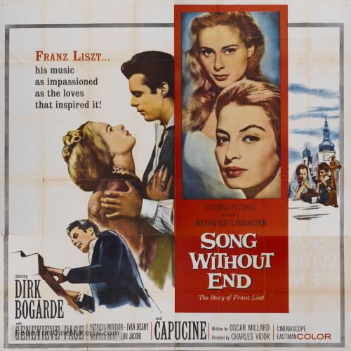 Song Without End Cinema classics on DVD Song Without End 1960 Dirk Bogarde as
