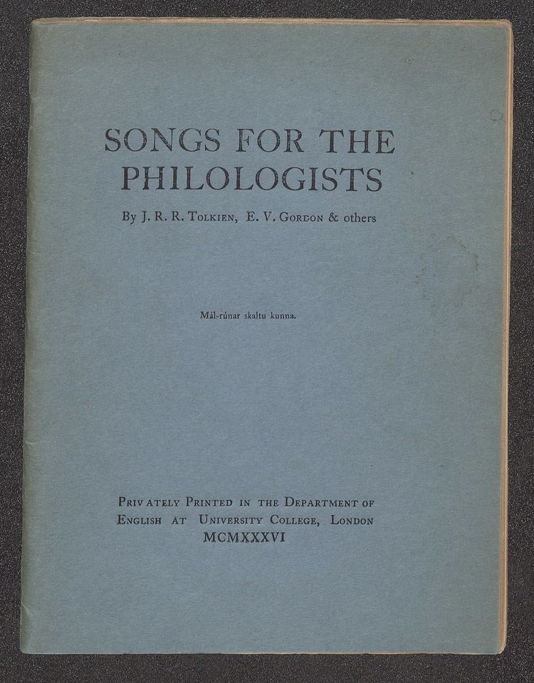 Songs for the Philologists httpssmallnoteslibraryvirginiaedufiles2014