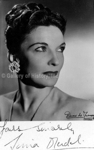 Sonia Dresdel Sonia Dresdel Photograph Signed Autographs Manuscripts