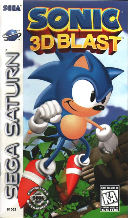 Sonic 3D Blast Game Sonic 3D Blast Sega Saturn 1996 Sega OC ReMix