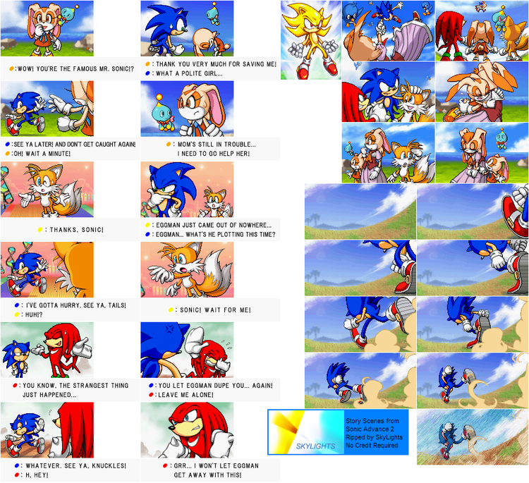 Sonic Advance Sonic Advance 2 Sprite Sheets Game Boy Advance Sonic Galaxynet
