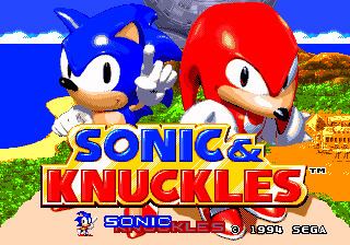 Sonic & Knuckles Sonic amp Knuckles Sonic Retro