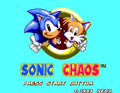 Sonic Chaos Sonic Chaos Sonic Retro