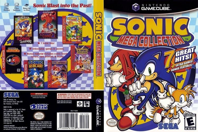 Sonic Mega Collection httpsrmprdseGCNCoversSonic20Mega20Collec