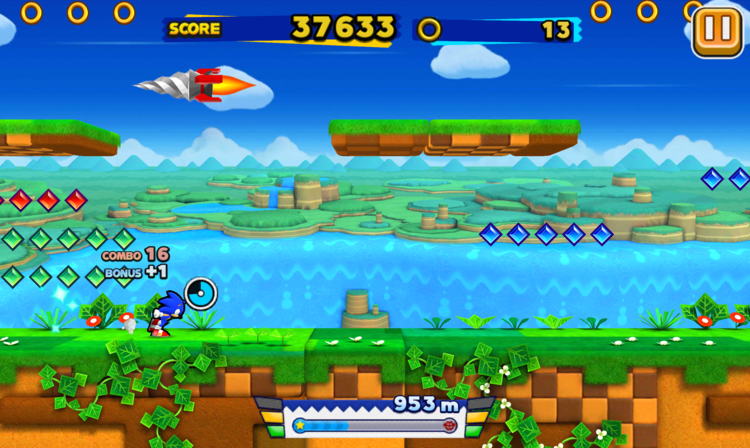 Sonic Runners Sonic Runners now available globally on Google Play