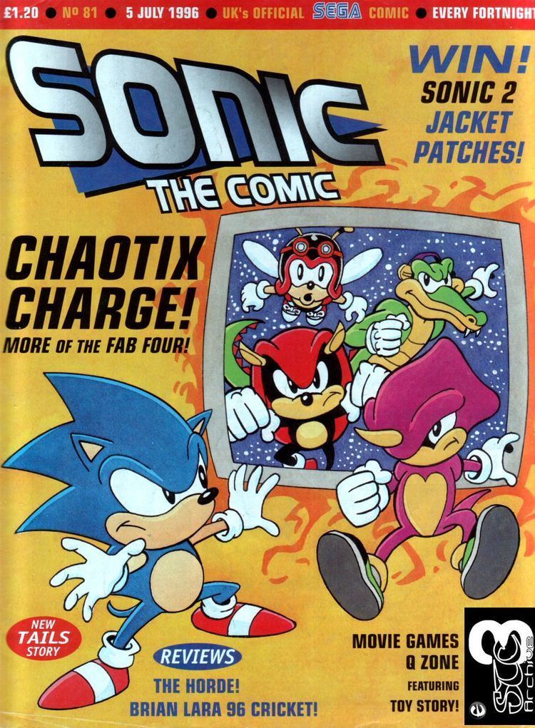 Sonic the Comic Sonic The Comic Issue No 081 lt Retro Magazines Comics Strategy