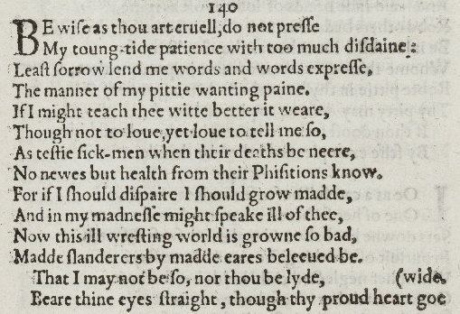 Sonnet 140