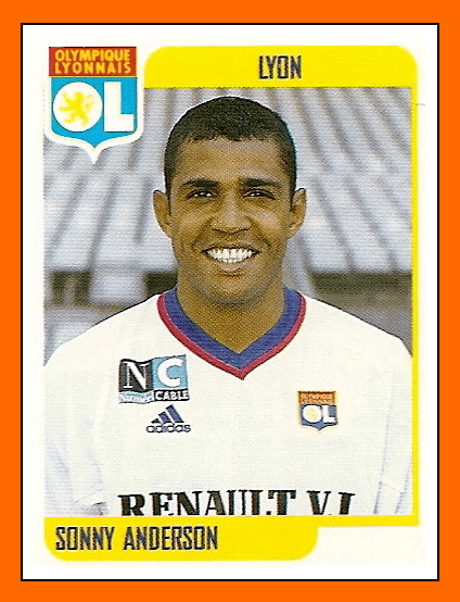 Sonny Anderson Old School Panini Le jour o Sonny ANDERSON limina le FC