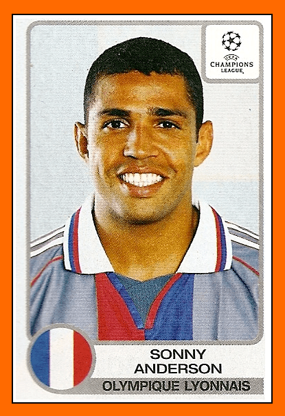 Sonny Anderson Old School Panini Le jour o Sonny ANDERSON limina le FC