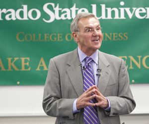 Sonny Lubick Today Colorado State University Sonny Lubick Student Forum in