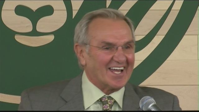 Sonny Lubick Former CSU football coach Sonny Lubick charms crowd during