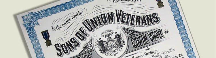 Sons of Union Veterans of the Civil War Membership Sons of Union Veterans of the Civil War