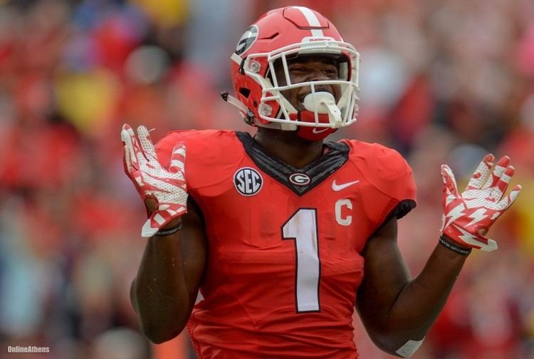 Sony Michel Video UGA RB Sony Michel talks Southern win Online Athens