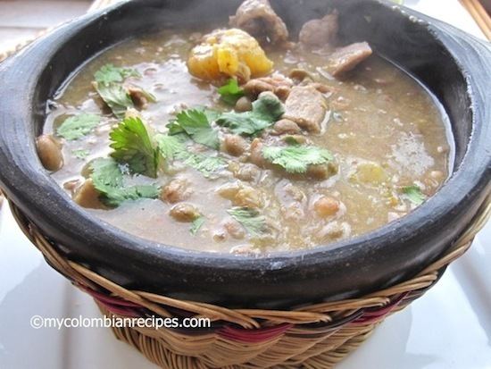Sopa de guandú con carne salada Sancocho o Sopa de Guand My Colombian Recipes