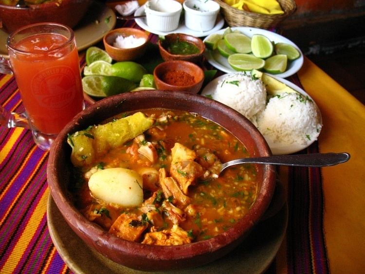 Sopa de pata Guatemalan Cuisine Caldo de Pata AntiguaDailyPhotoCom