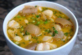 Sopa de pata Caldo de pata recipe or cow feet soup recipe