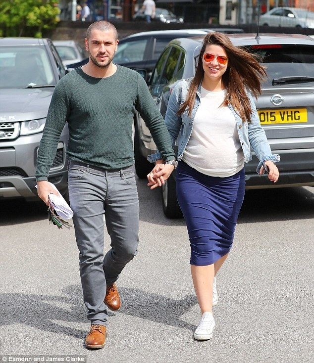 Sophie Austin Sophie Austin shows off baby bump as she steps out with Shayne Ward