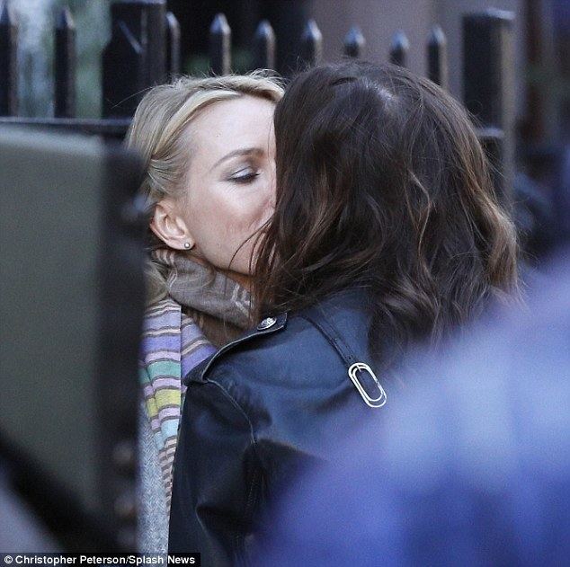 Sophie Cookson Naomi Watts kisses Sophie Cookson while filming Gypsy Daily Mail