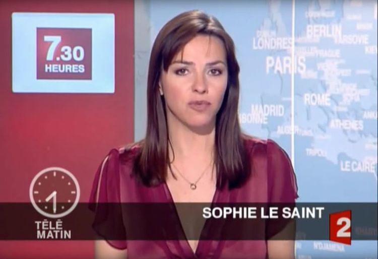 Sophie Le Saint Sophie Le Saint Je suis due de ne pas succder Elise Lucet