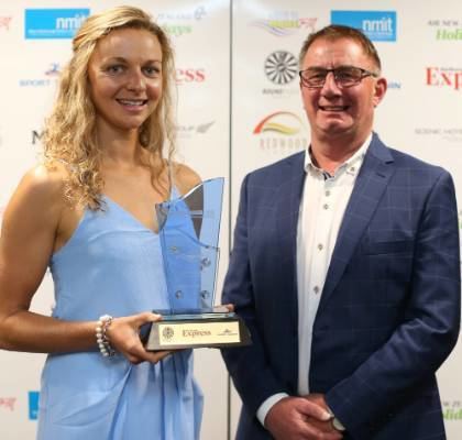 Sophie MacKenzie Worldbeater Sophie wins big again at Marlborough Sports Awards
