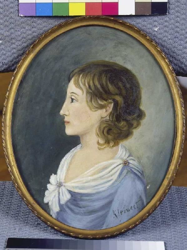 Sophie von Kühn Bildnis der Sophie von Khn 17821797 Portraitmaler 18Jh als