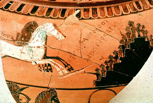 Sophilos David Gilman Romano Ancient Athletics 6 Homer
