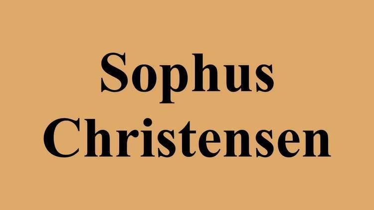 Sophus Christensen Sophus Christensen YouTube