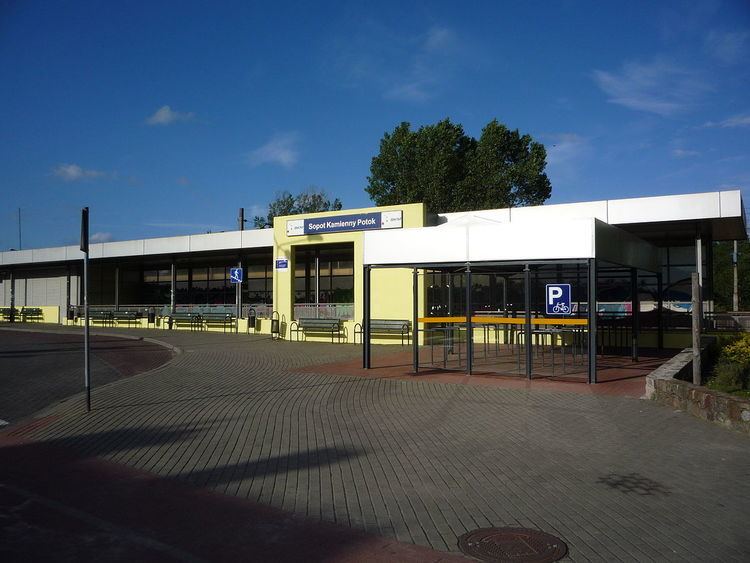 Sopot Kamienny Potok railway station
