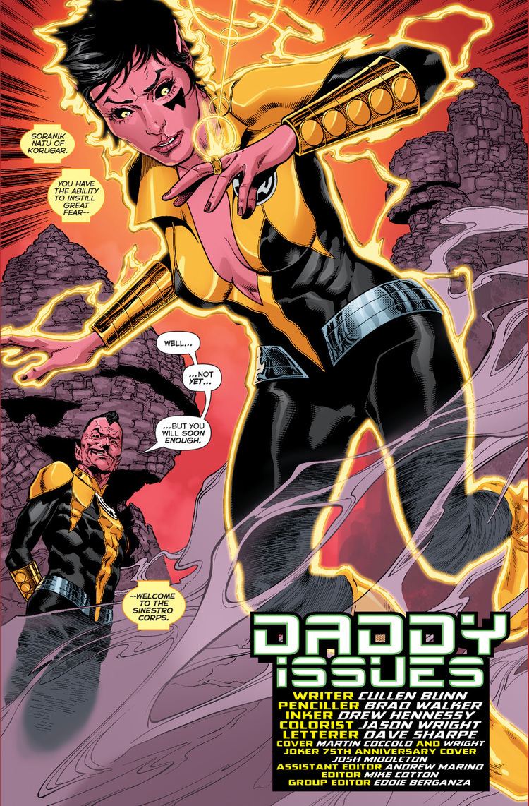 Soranik Natu Soranik Natu Joins The Sinestro Corps Comicnewbies