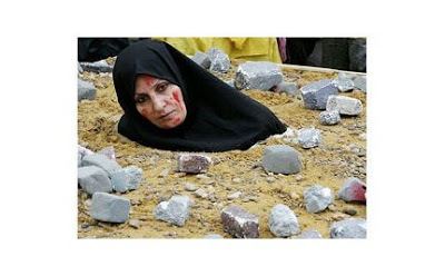 Stoning of a woman