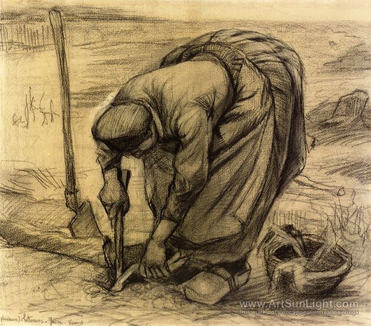 Sorrow (Van Gogh) Sorrow 1882 Vincent Van Gogh oil painting reproduction
