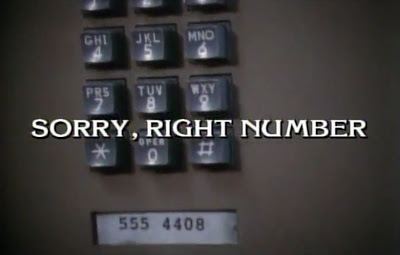 Sorry, Right Number TFTD Marathon Sorry Right Number Laura39s Honest Ramblings