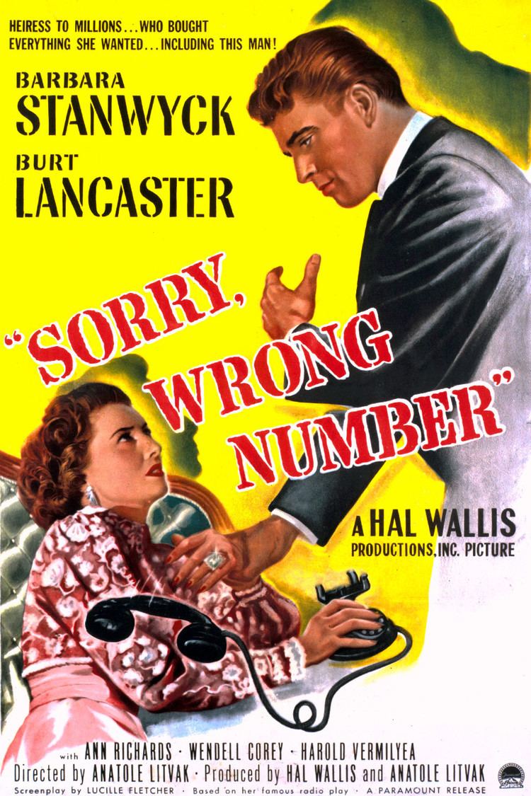 Sorry, Wrong Number wwwgstaticcomtvthumbmovieposters2883p2883p