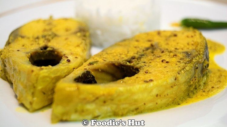 Sorshe Ilish Bengali Doi Sorshe lish Hilsha in Yogurt Mustard Sauce recipe