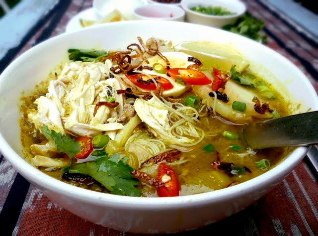 Soto ayam 3 hungry tummies Soto Ayam Malaysian Chicken Noodle Soup