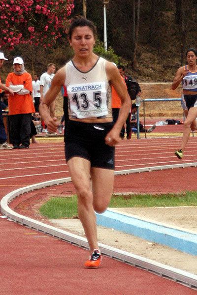 Souad Ait Salem Souad At Salem au marathon de Prague La confdration