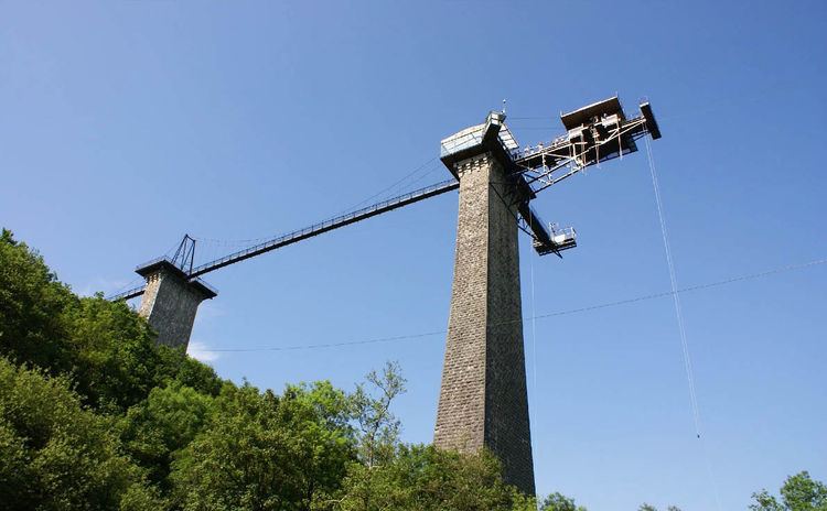 Souleuvre Viaduct La Souleuvre Viaduct Bungy Platform HighestBridgescom