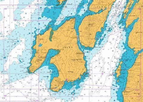 Sound of Jura Approaches to the Sound of Jura Marine Chart 21680 Nautical